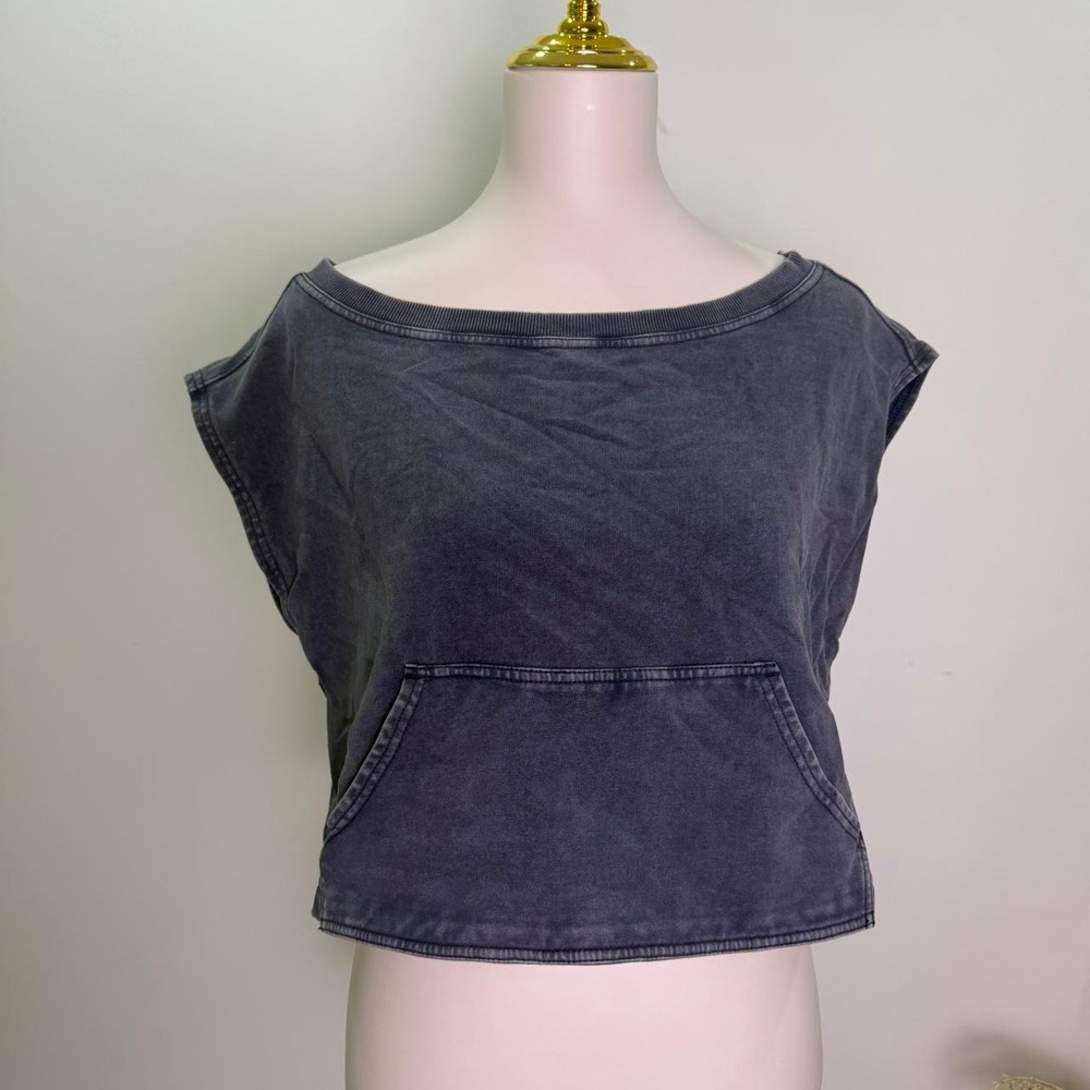FP Movement Nitro Acid Wash Cropped Sweatshirt
